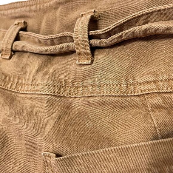 Rachel Comey Crossover Cropped Pants Brown Drop Crotch High Rise Women’s Size 0 - Picture 12 of 14